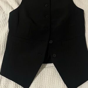 Express Midnight Black Vest